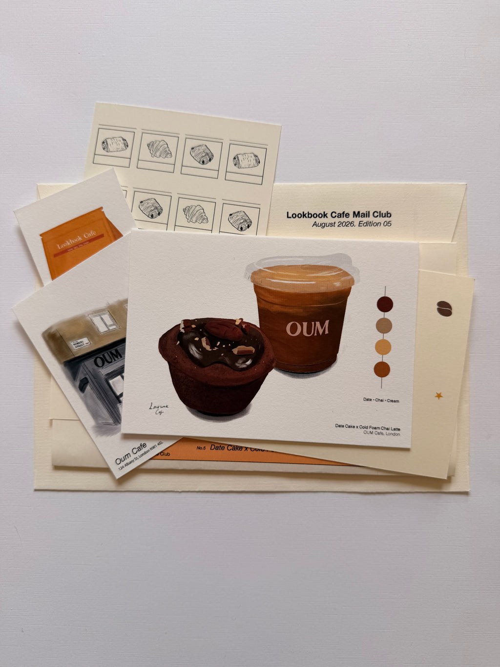 Lookbook Cafe Mail Club