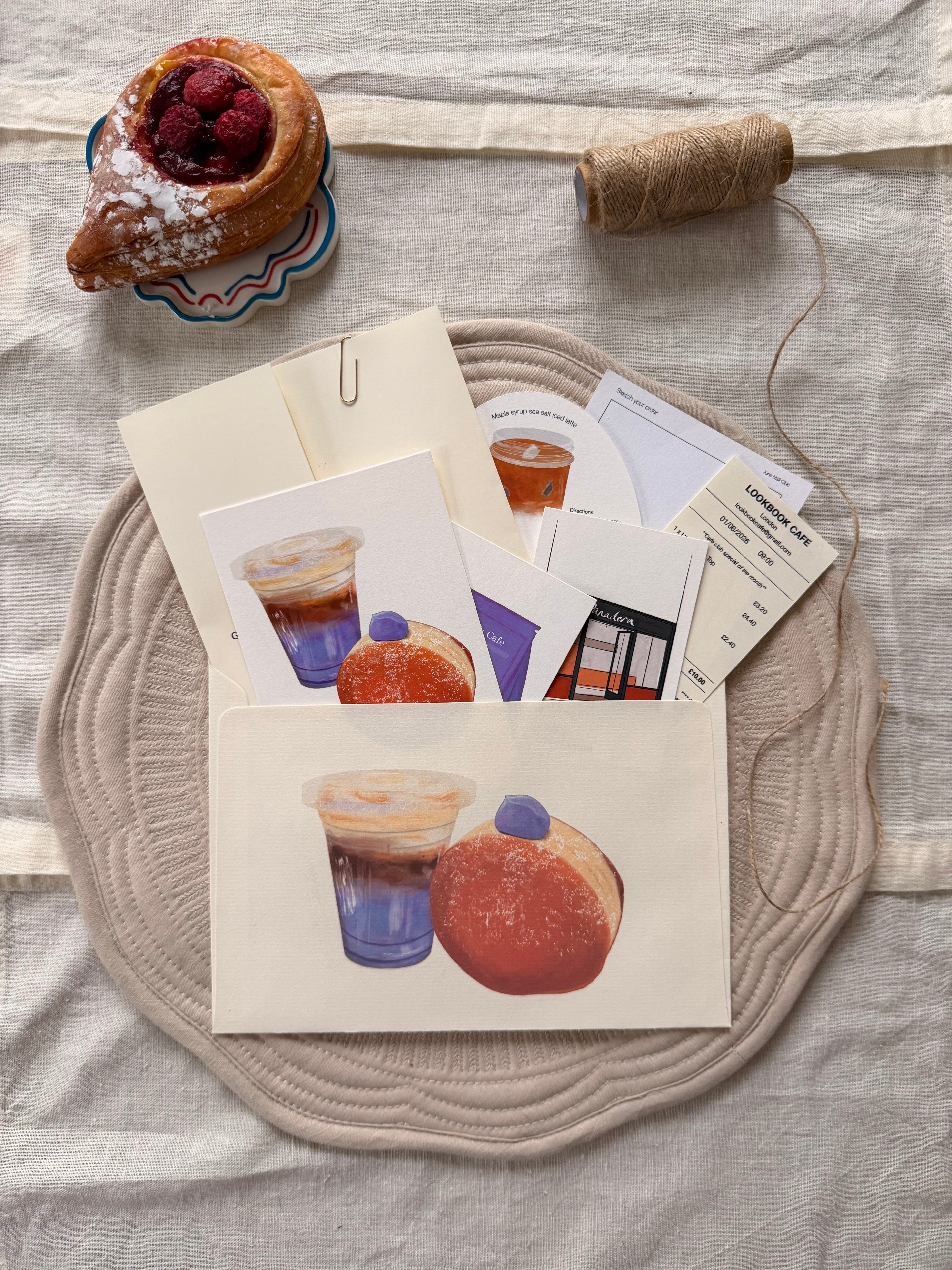 Lookbook Cafe Mail Club