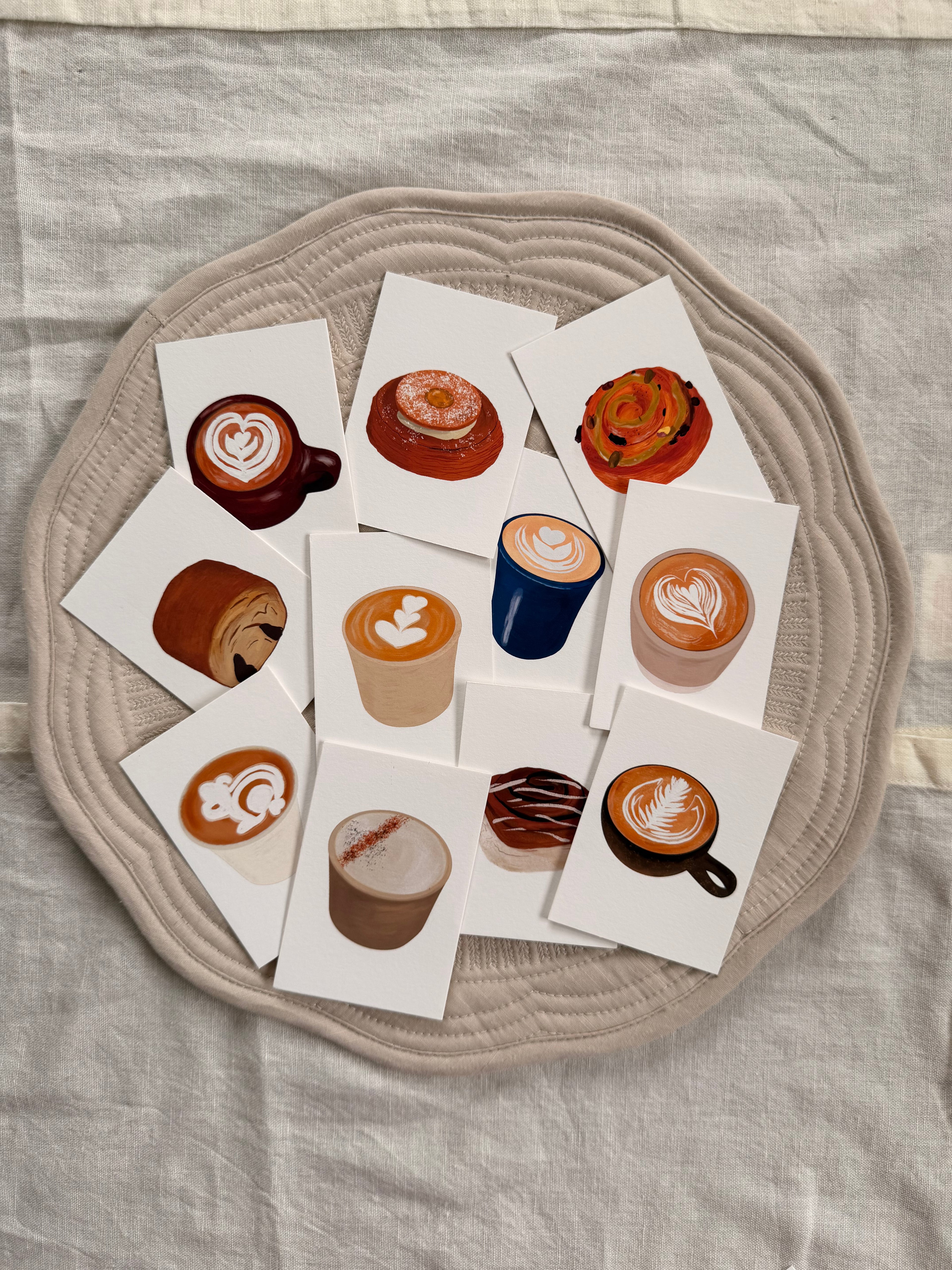 Mini coffee prints