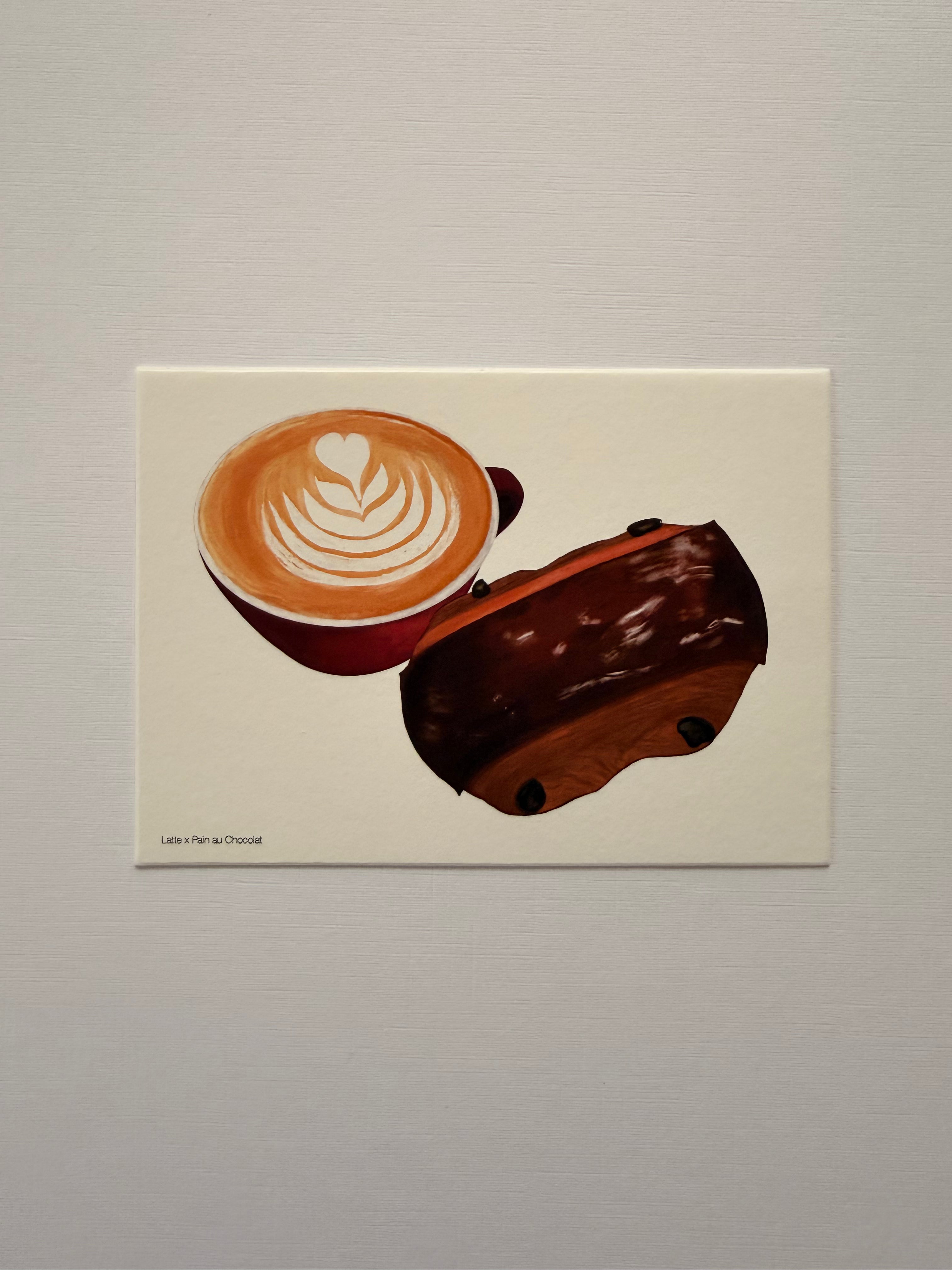 Latte x Pain au Chocolat