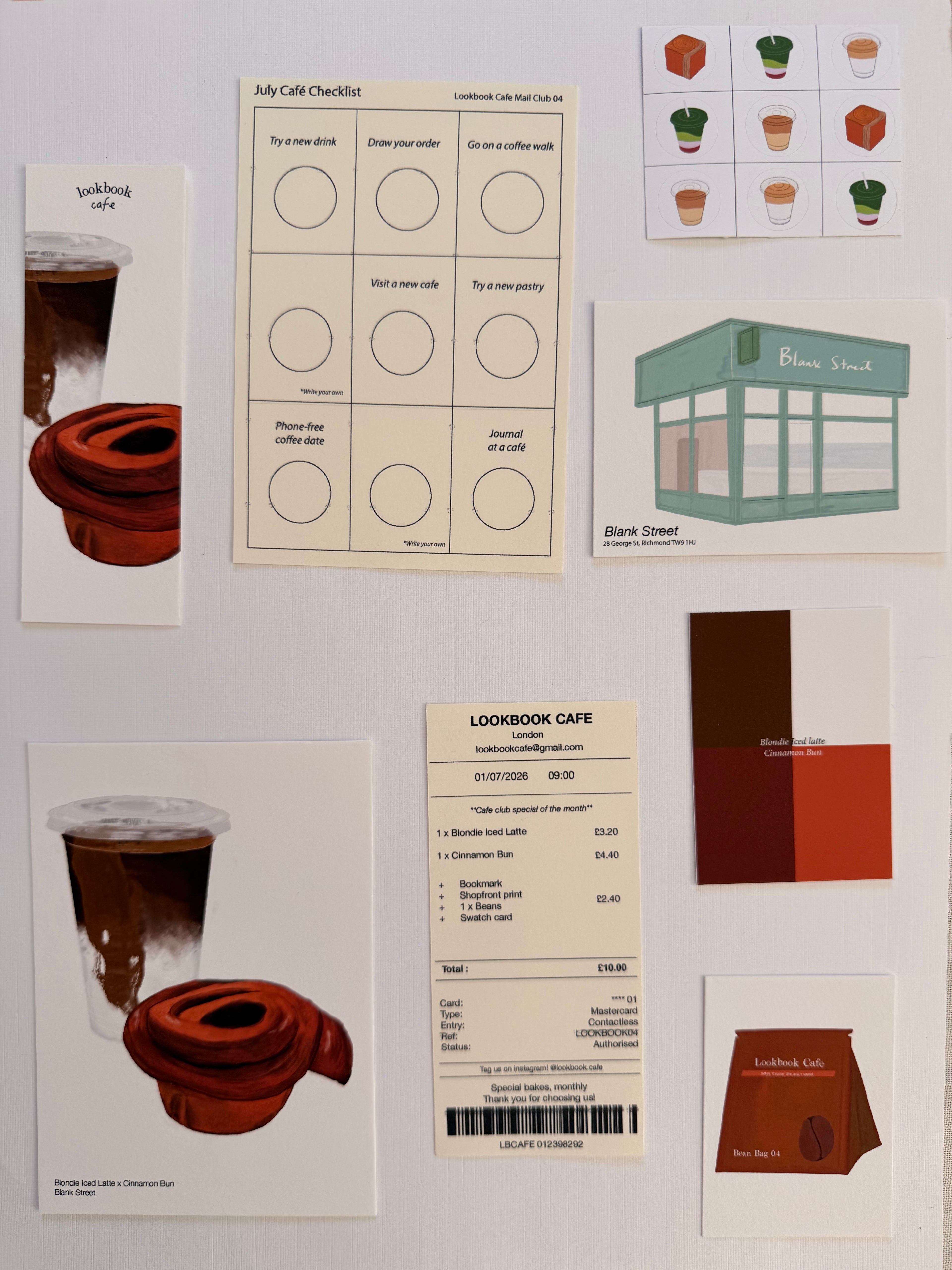 Lookbook Cafe Mail Club