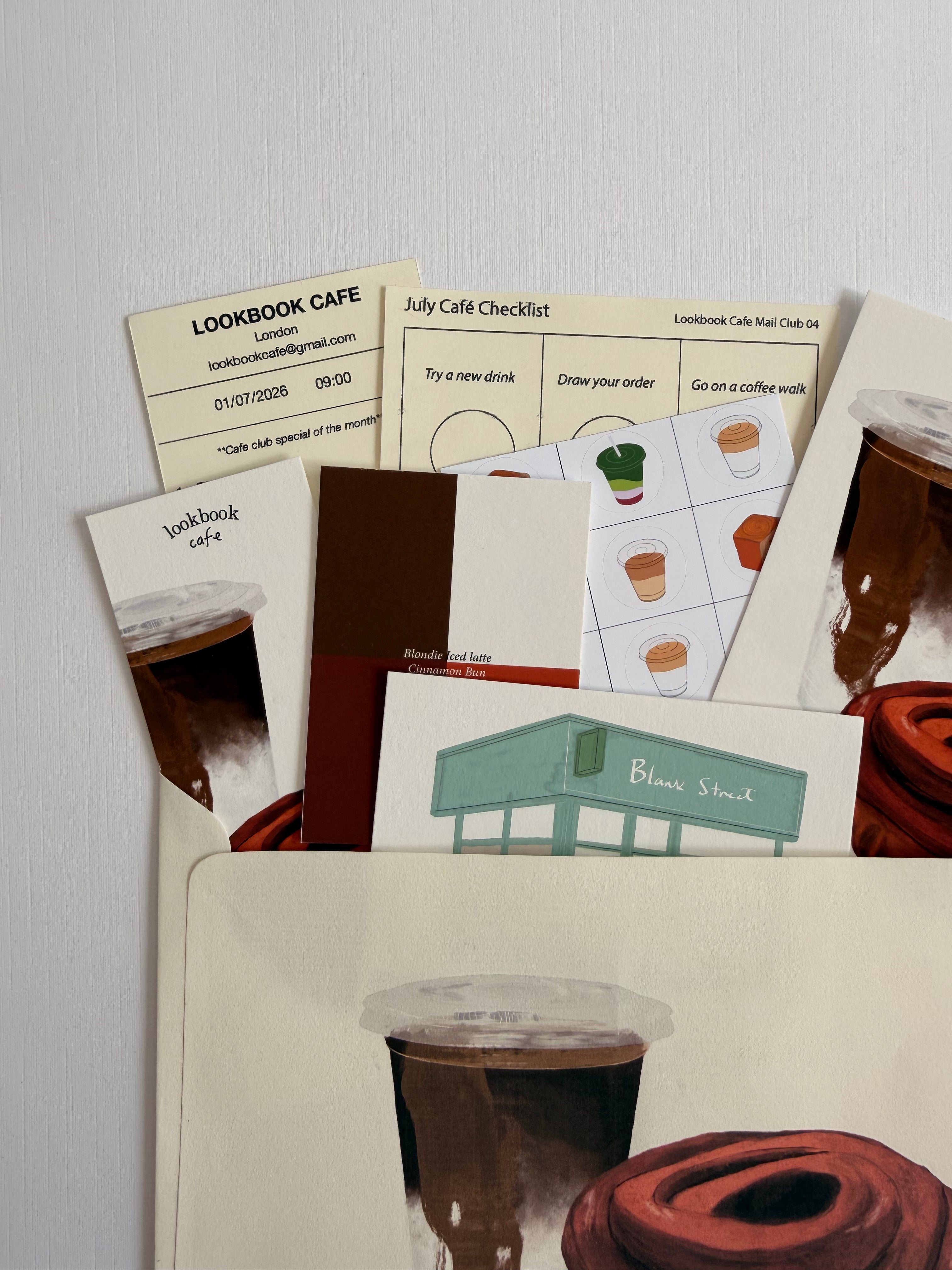 Lookbook Cafe Mail Club