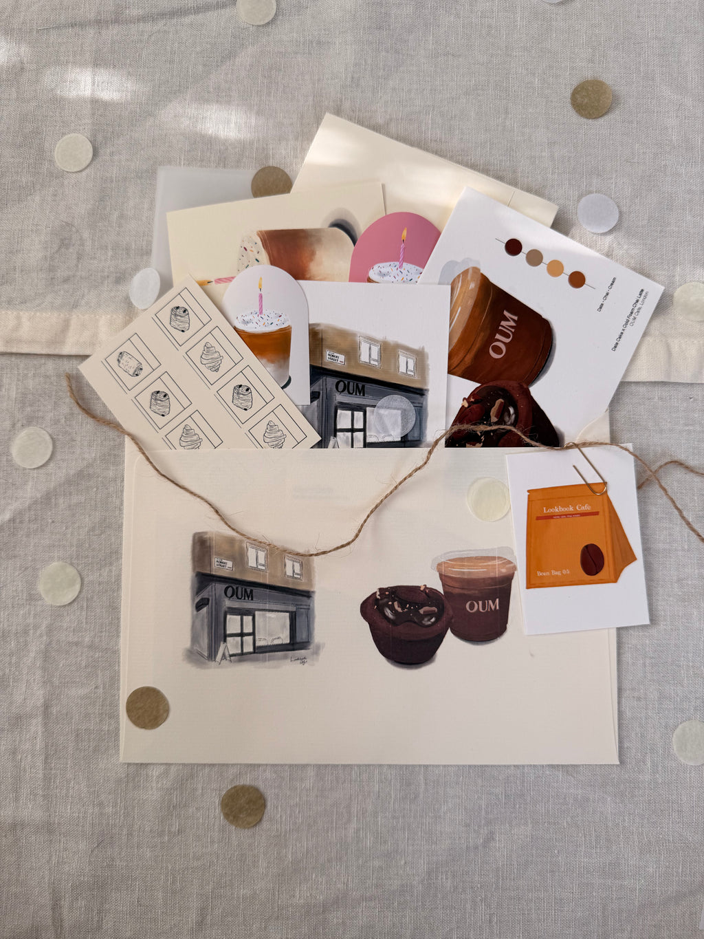Lookbook Cafe Mail Club