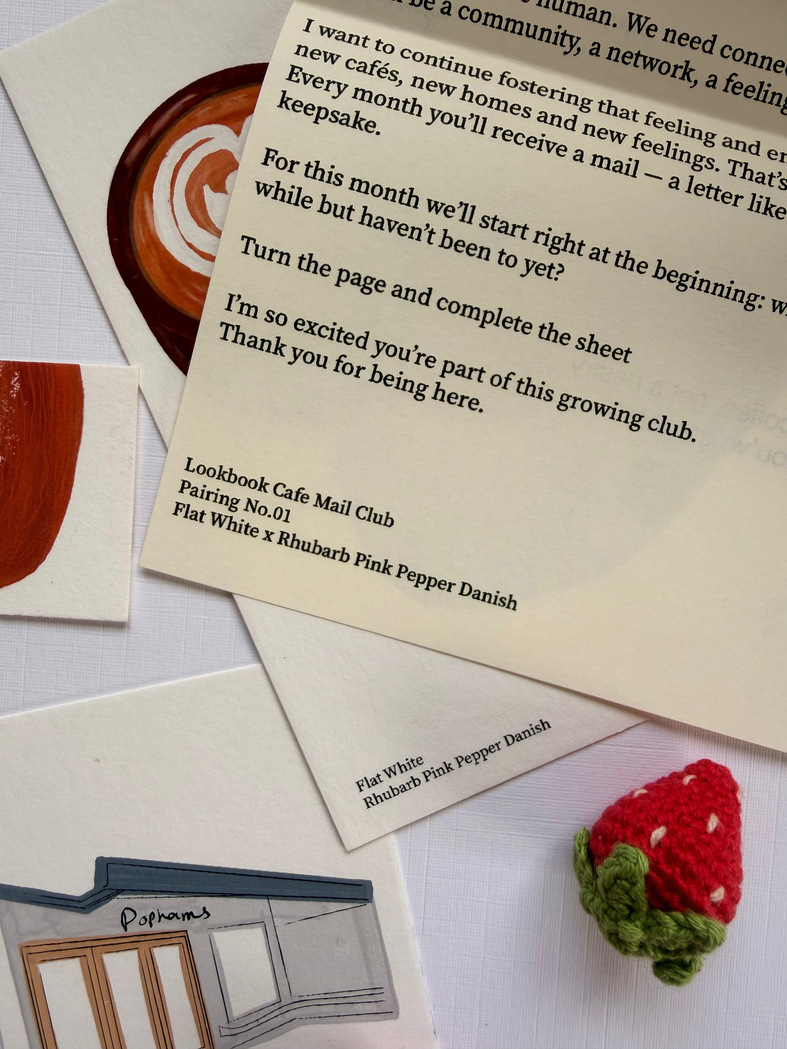 Lookbook Cafe Mail Club