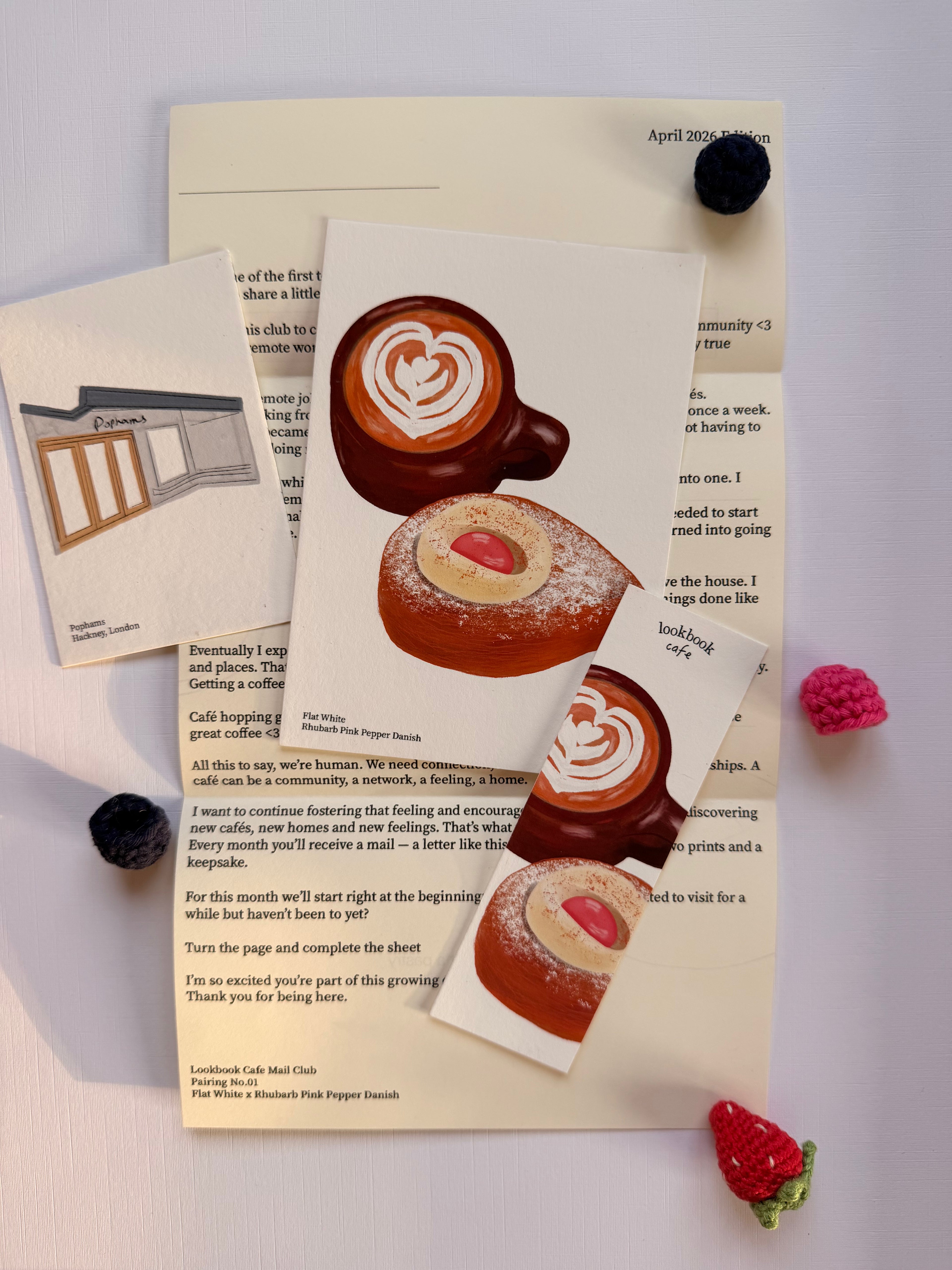 Lookbook Cafe Mail Club